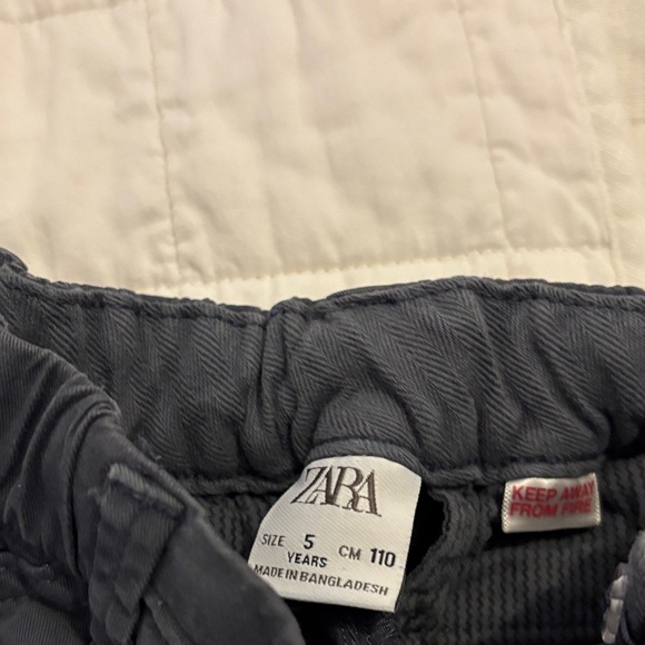 Zara Kids' Black and Brown Casual Bottoms - Picture 3 of 7